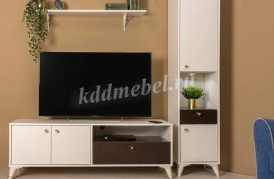 Стеллаж Миндаль 13.145 (Миндаль/Венге)