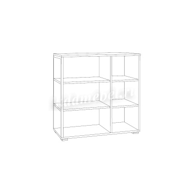 Комод Гранд 16.222 (Дуб крафт табачный)