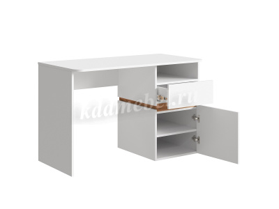 Стол письменный Аркон (Дуб вотан/Белый)