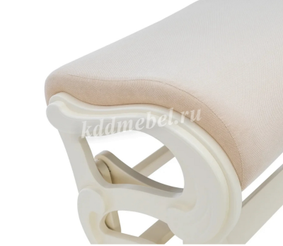 Пуф-маятник Люкс Модель 78 (Дуб шампань/Ткань бежевая Velutto 18)