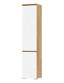 Пенал Гретта 2С (Дуб крафт золотой/Белый)