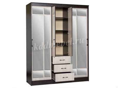 Шкаф-купе Маэстро (Венге/Лоредо)