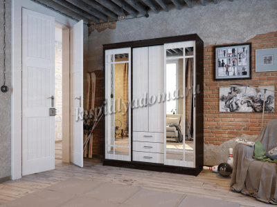 Шкаф-купе Лорд (Венге/Лоредо)