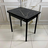 Стол обеденный Д17 раскладной (Файерстоун/Опоры черные)