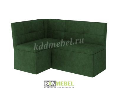 Скамья угловая Вегас (Зеленый ткань)