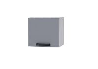 Шкаф верхний 400 4Х кухня Осло (Белый/Карбон Пепел)