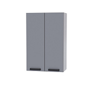 Шкаф верхний высокий В6В кухня Контемп (Дуб сонома/Мрамор лайт)