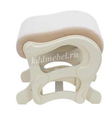 Пуф-маятник Люкс Модель 78 (Дуб шампань/Ткань бежевая Velutto 18)