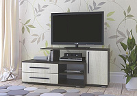 Тумба ТВ Лидер-6 (Дуб крафт золотой/Камень светлый)