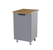 Шкаф нижний 5Р кухня Нагано без столешницы (Белый/Кашемир)