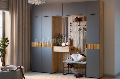 Зеркало Бодрум (Дуб крафт золотой)