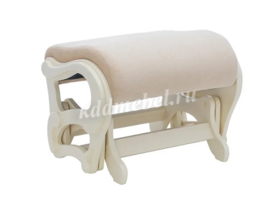 Пуф-маятник Люкс Модель 78 (Дуб шампань/Ткань бежевая Velutto 18)