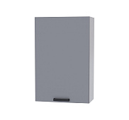 Шкаф верхний сушка с единым фасадом 6С кухня Осло (Белый/Карбон фарфор)