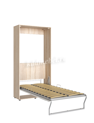 Комплект кровать-шкаф Трансформер 900*2000 (Дуб сонома светлый/Белый)