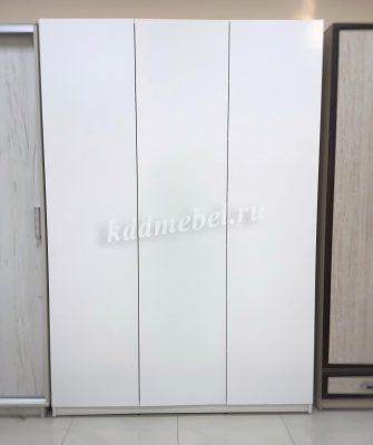 Шкаф распашной Мика 1.5 (Белый)