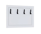 Вешалка Апполия 800 (Белый/Белый дуб)