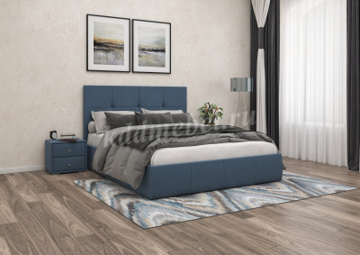 Тумба прикроватная Твист (Рогожка/Синий)