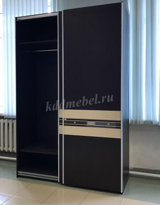 Шкаф-купе Ривьера-95.15 (Венге/Беленый дуб)