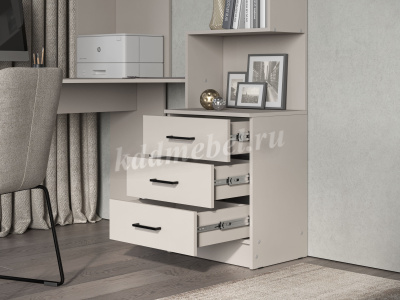 Стол компьютерный Брауни левый (Кашемир)