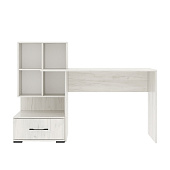 Стол компьютерный ПКС-10 (Дуб крафт белый)