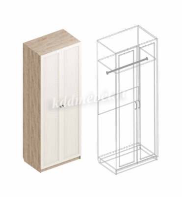 Гостиная Филадельфия вариант №1 (Дуб баррик/Бежевый)