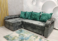 Угловой диван-кровать Монако левый (1 кат.)