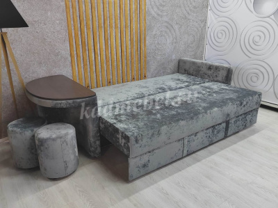 Диван-кровать Ирис с пуфиками (2 кат.)