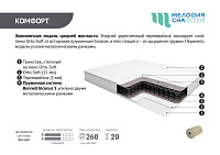 Матрас Комфорт 800*2000