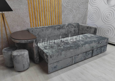 Диван-кровать Ирис с пуфиками (2 кат.)