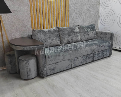 Диван-кровать Ирис с пуфиками (2 кат.)