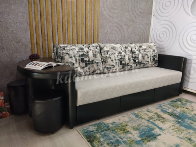 Диван-кровать Ирис с пуфиками (2 кат.)