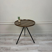 Стол журнальный 203.41 Макиато (Ясень/Черный)