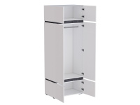 шкаф 2х ств_белый_бетон темный открытый