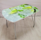 Стол обеденный Волна-2 В5 (Лайм)