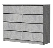 Комод Лето-8 1.2 (Цемент светлый)