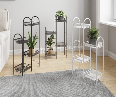 Подставка для цветов Лира-24 (Черный)