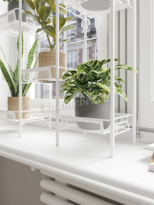 Подставка для цветов Лира-36 (Белый)