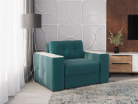 Кресло Кровать Виконт_Бирюза