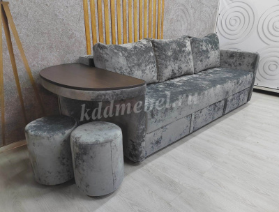 Диван-кровать Ирис с пуфиками (2 кат.)