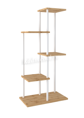 Подставка для цветов Шафран-15Л (Белый)