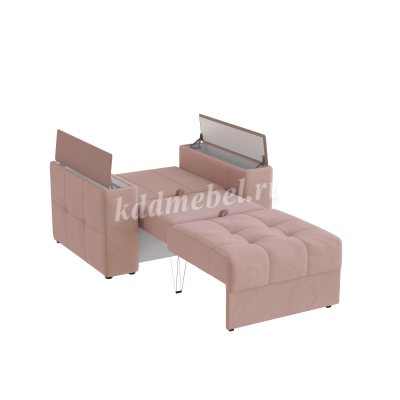 Кресло-кровать Нави (Пыльная роза/Пудра)