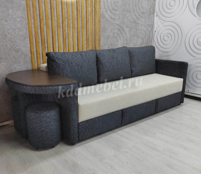 Диван-кровать Ирис с пуфиками (2 кат.)