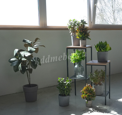 Подставка для цветов Парма-24Л (Черный)