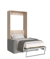 Раскладушка 900 откр_Сонома+Белый с диваном+белье_серый0001