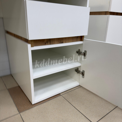 Стол письменный Аркон (Дуб вотан/Белый)