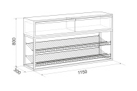 схема консоль-обувница