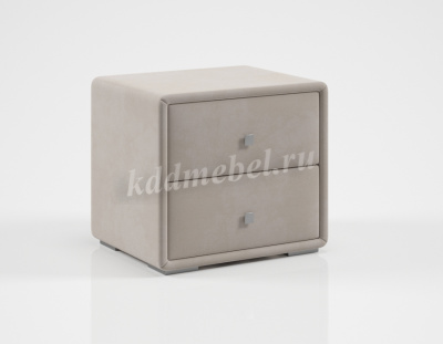 Тумба прикроватная Твист (Микровелюр/Капучино)