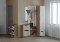 Обувница О-2С шимо темн+светл в интерьере