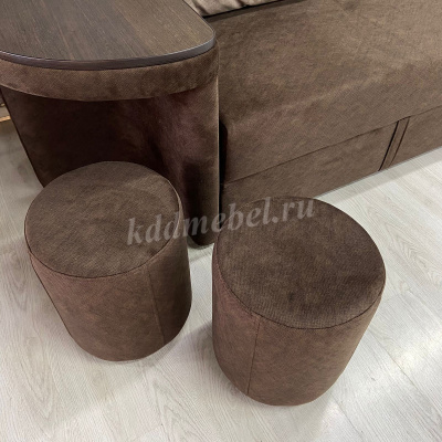 Диван-кровать Ирис с пуфиками (2 кат.)