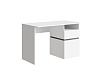 Стол письменный Аркон (Белый/Бетон темный)